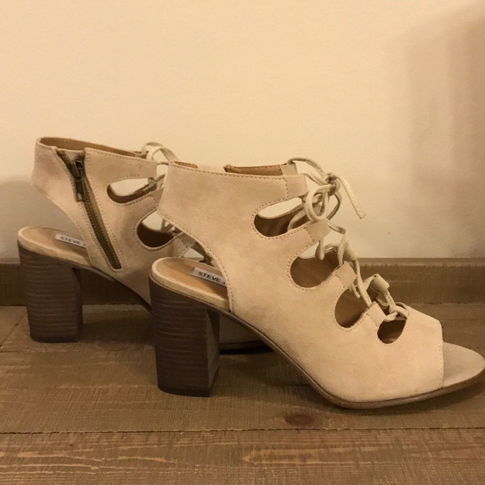 NEW! Steve Madden peep toe heel sandals